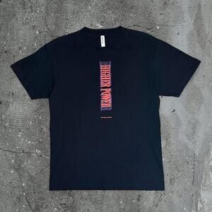 Higher power hardcore punk rock double sided band shirt